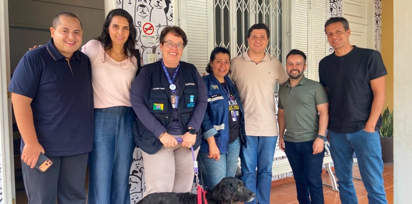 UBS Pet de Barra do Piraí recebe visita técnica do secretário de Proteção Animal de VR